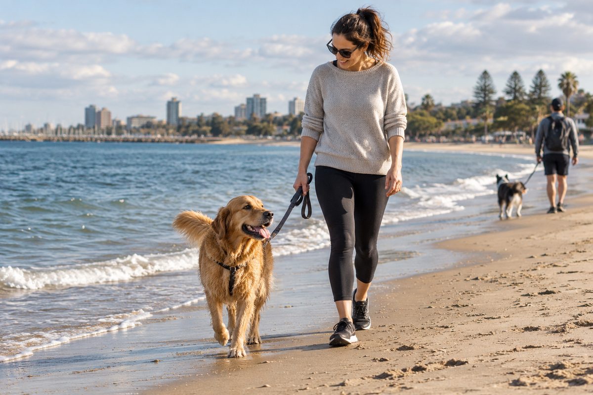 st kilda dog friendly beach rules