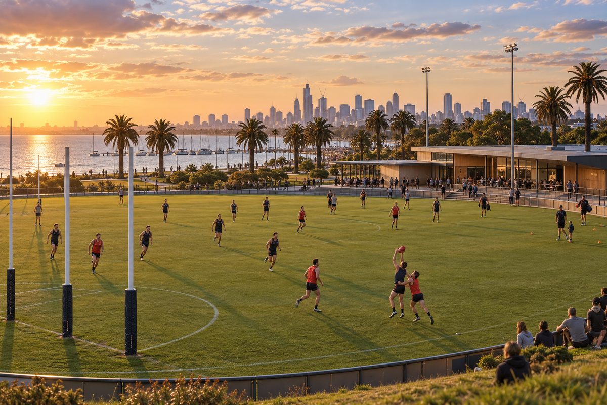 st kilda peanut farm reserve sports facilities