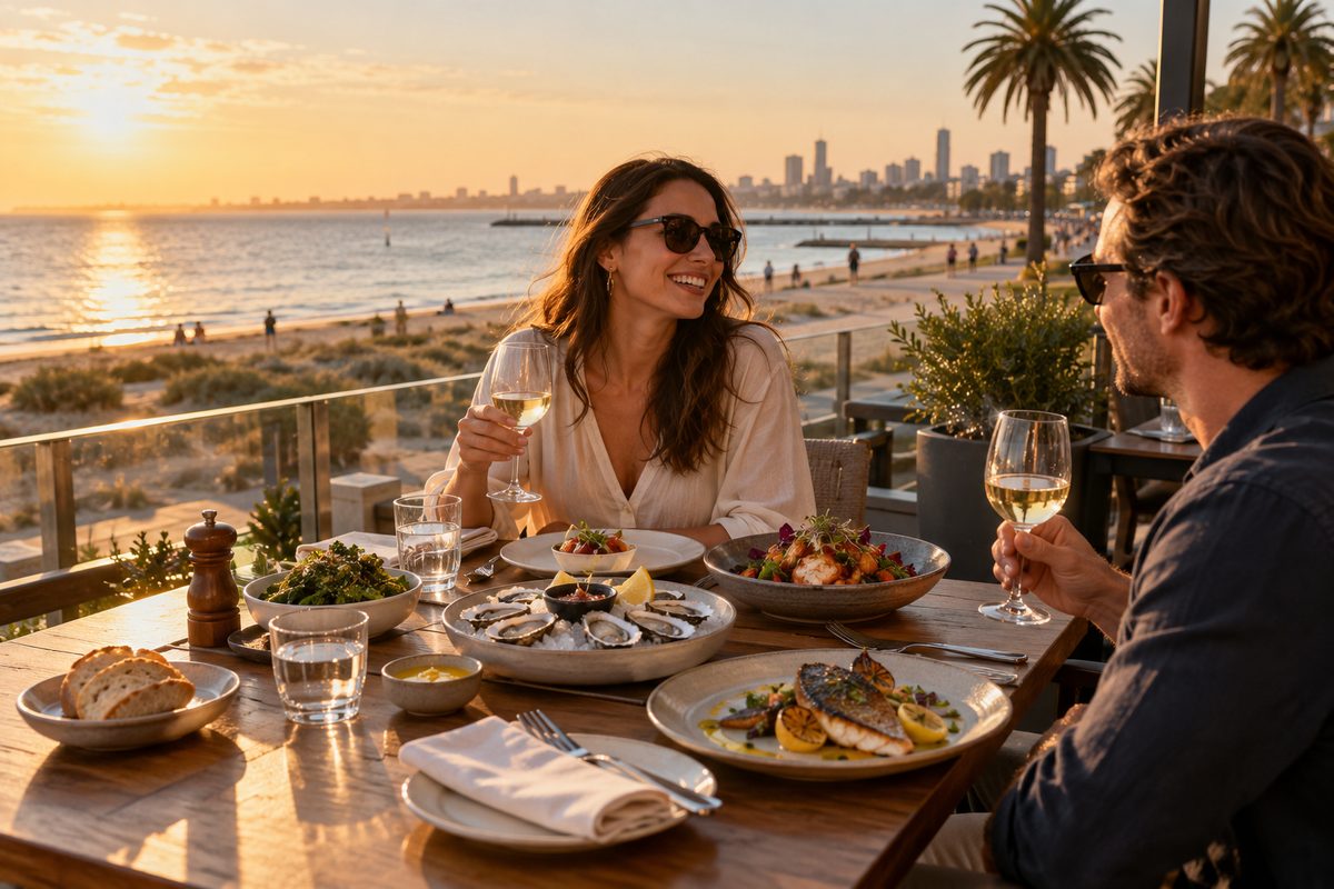st kilda beachfront restaurants