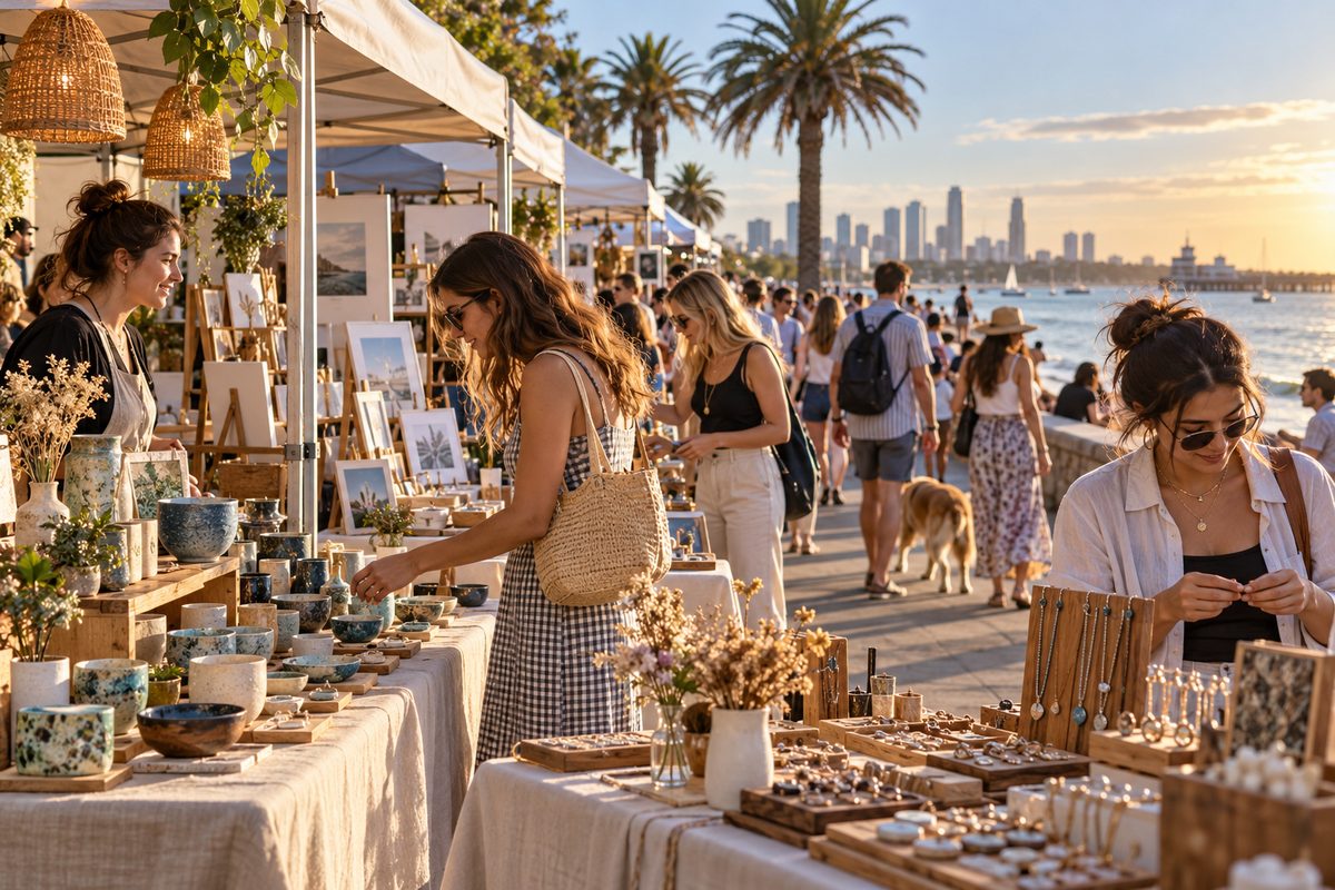 st kilda esplanade market guide