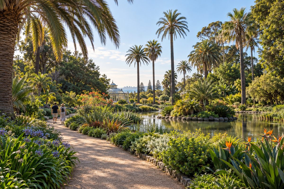 st kilda botanical gardens guide