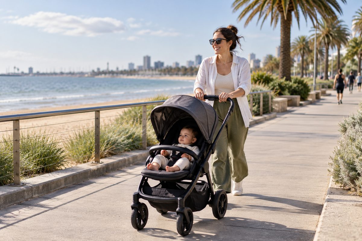 st kilda pram friendly walks