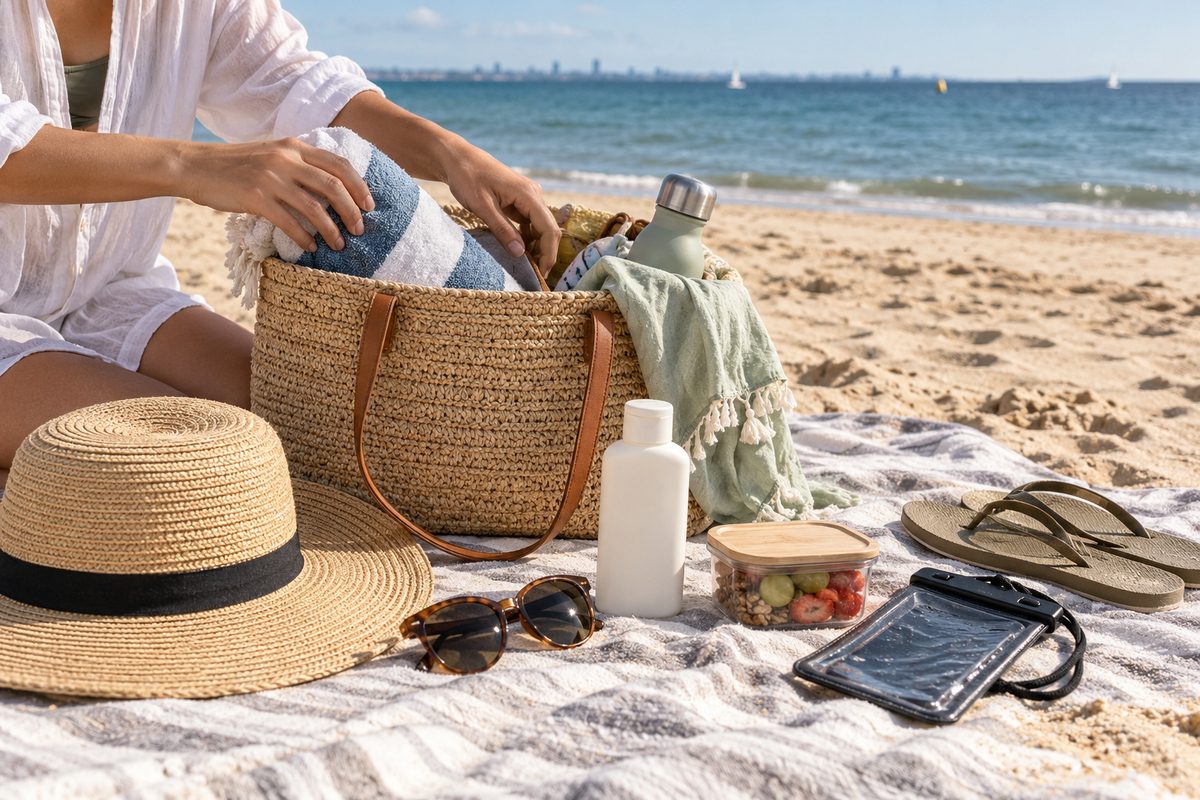 st kilda beach day packing guide