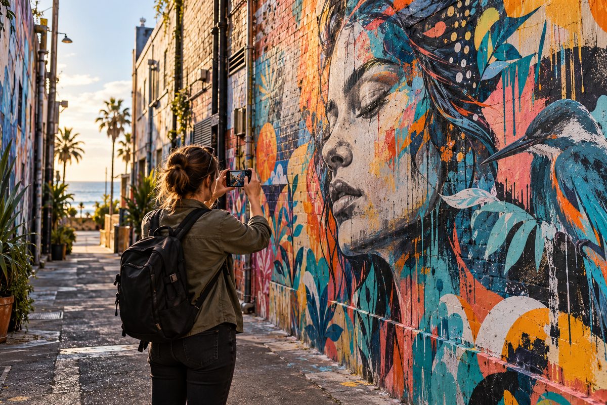 st kilda street art walking guide