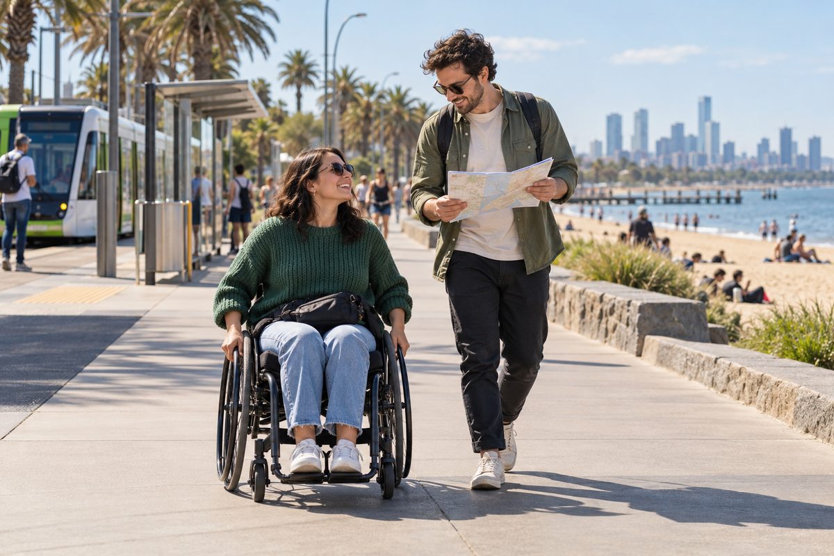 st kilda accessible day out planning